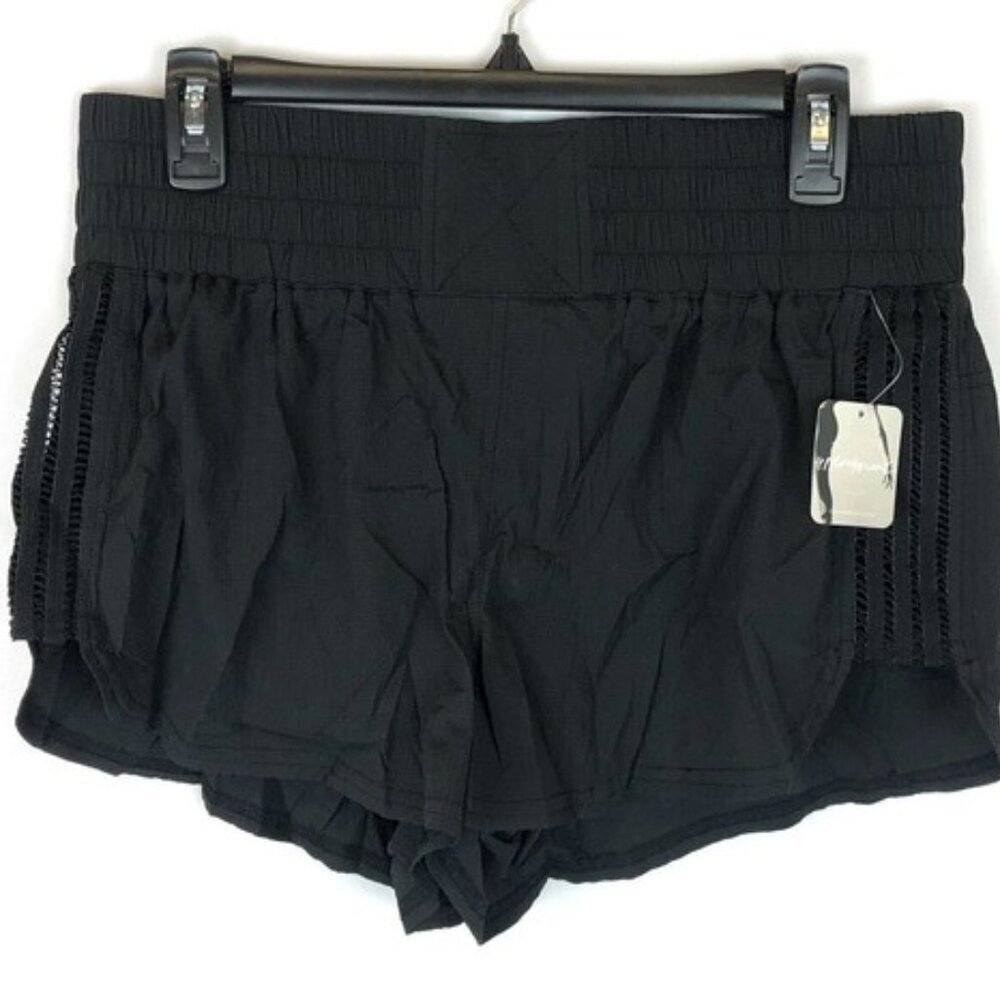 Free People Women’s Size Medium Black Activewear Shorts
